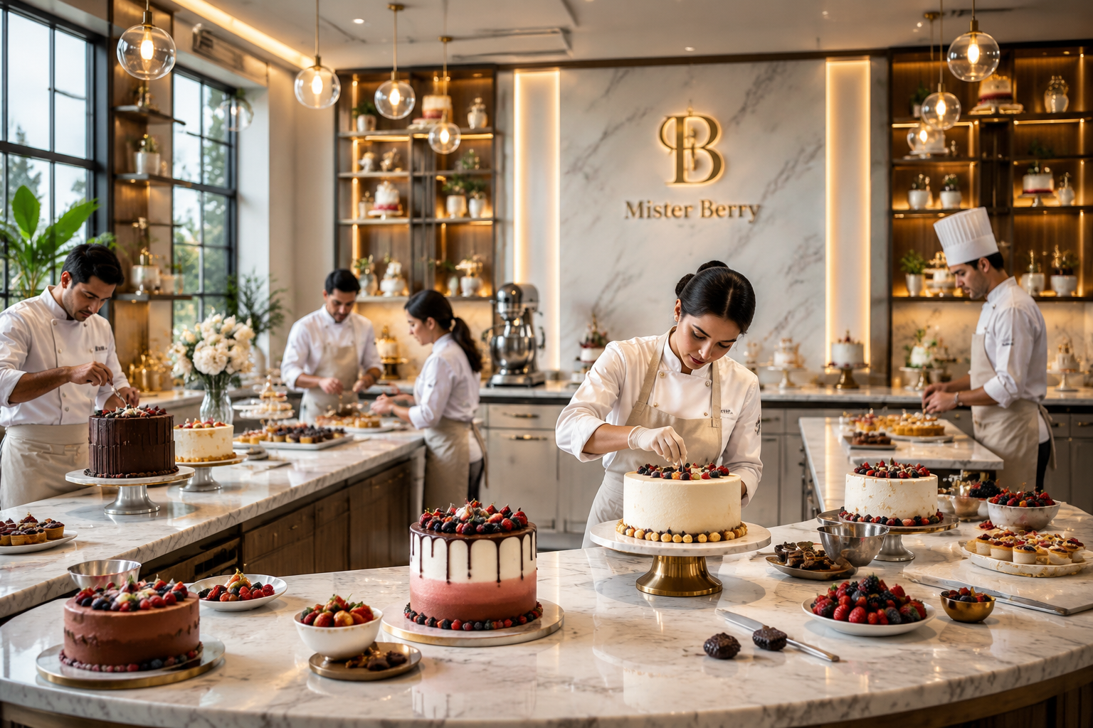 Order a custom cake from Mister Berry Dubai