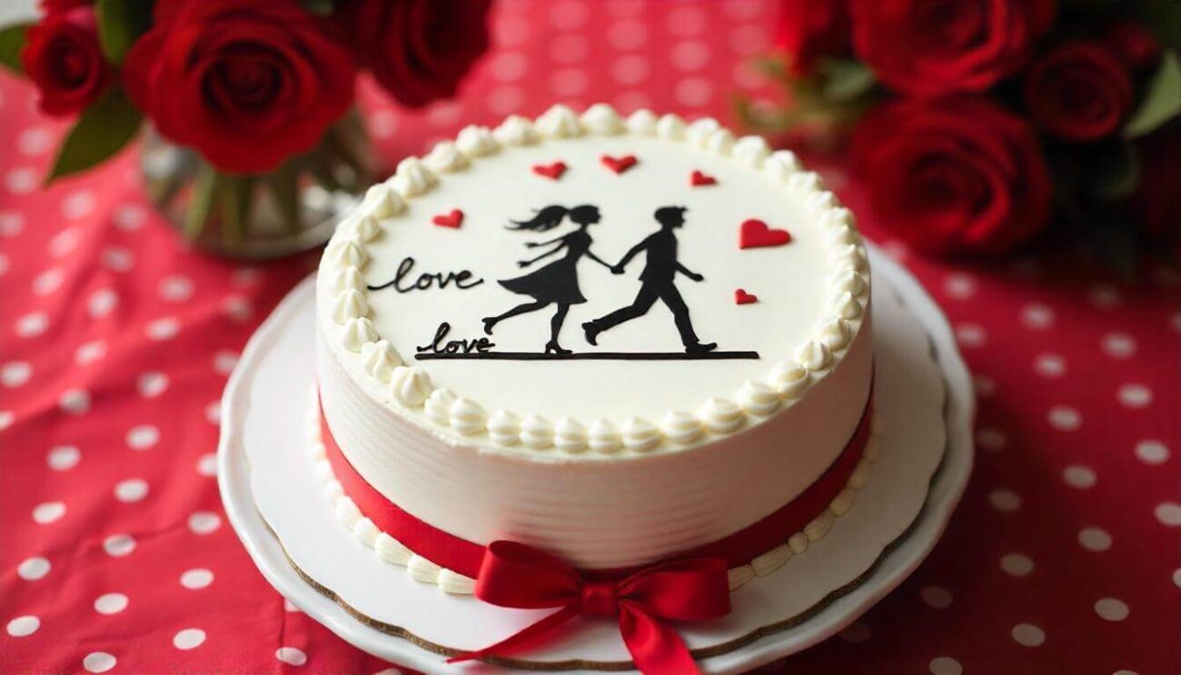 Berry First Kiss Cake