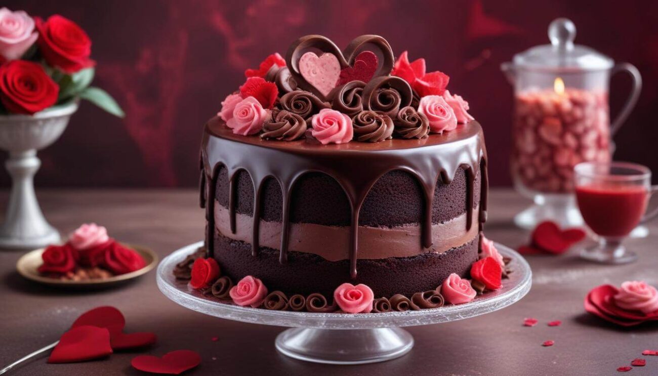 Chocolate Bliss Cake / Cocoa Serenade