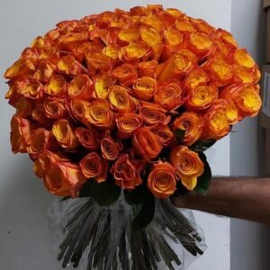 101-Orange-Rose-Bouquet