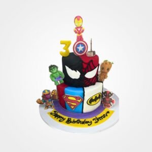 Superhero Cake