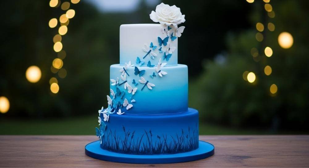 3 Tier Butterfly Cake 1