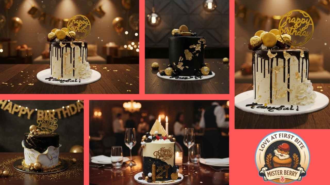 Black and Gold Cakes A Luxury Choice with Clear Benefits for Modern Celebrations