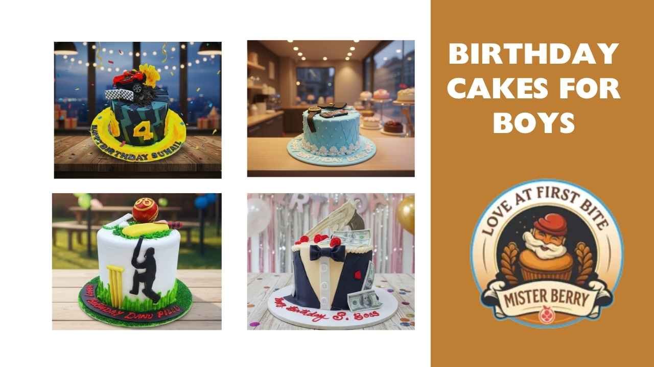 Birthday Cakes for Boys