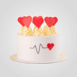 Heartbeat Cake