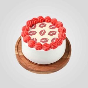 Valentine Sweet Kisses Truffle Cake