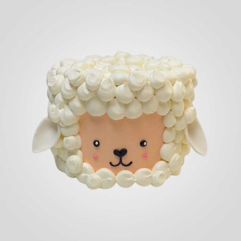 Lamb Face Cake Lamb Face Cake
