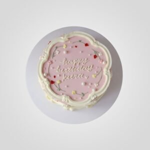 Vintage Coquette Cake