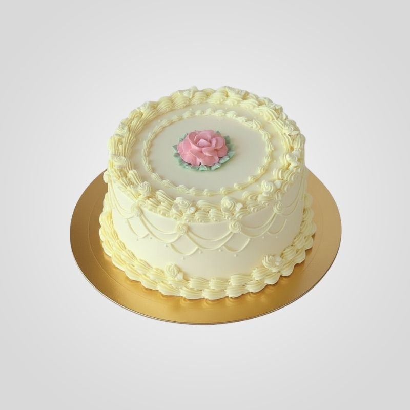 Retro Rose Cake Retro Rose Cake