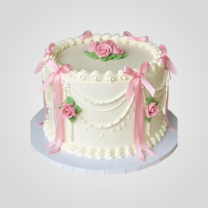 _Ribbon Vintage Cake Ribbon Vintage Cake