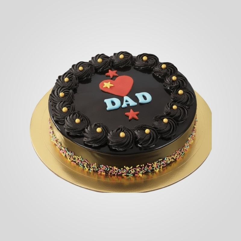Super Dad Starry Chocolate Cake Super Dad Starry Chocolate Cake