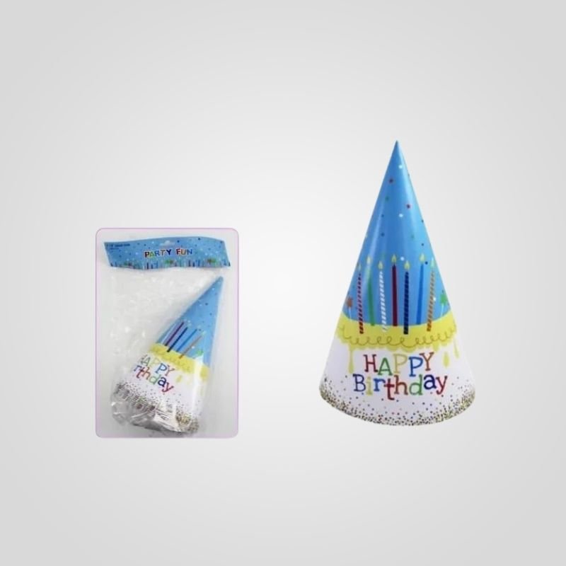 Blue Birthday Party Hat