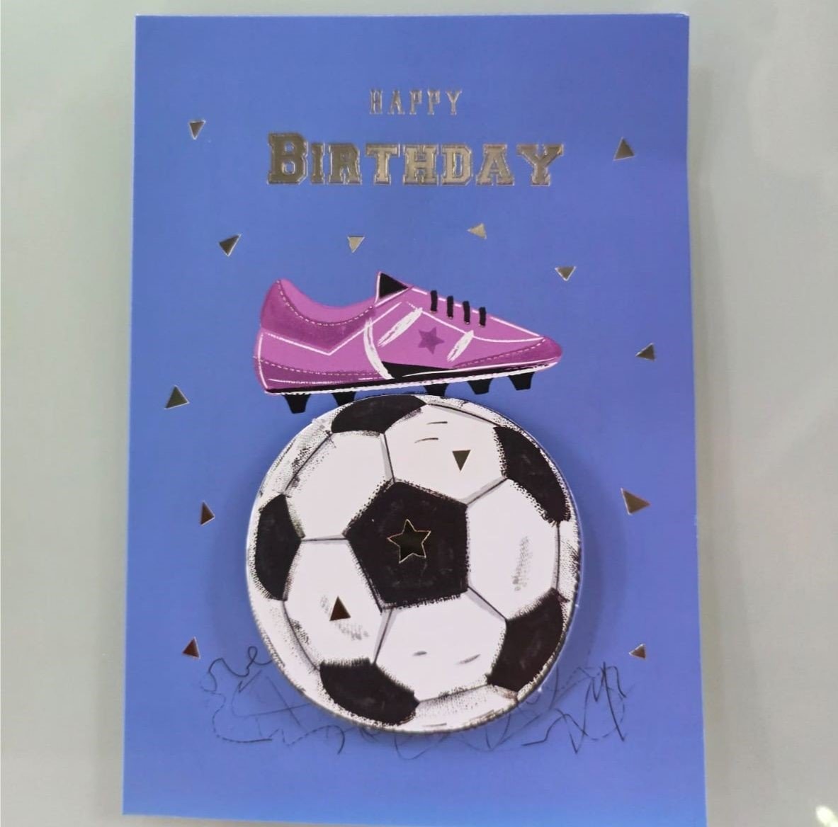 Blue Gift Card