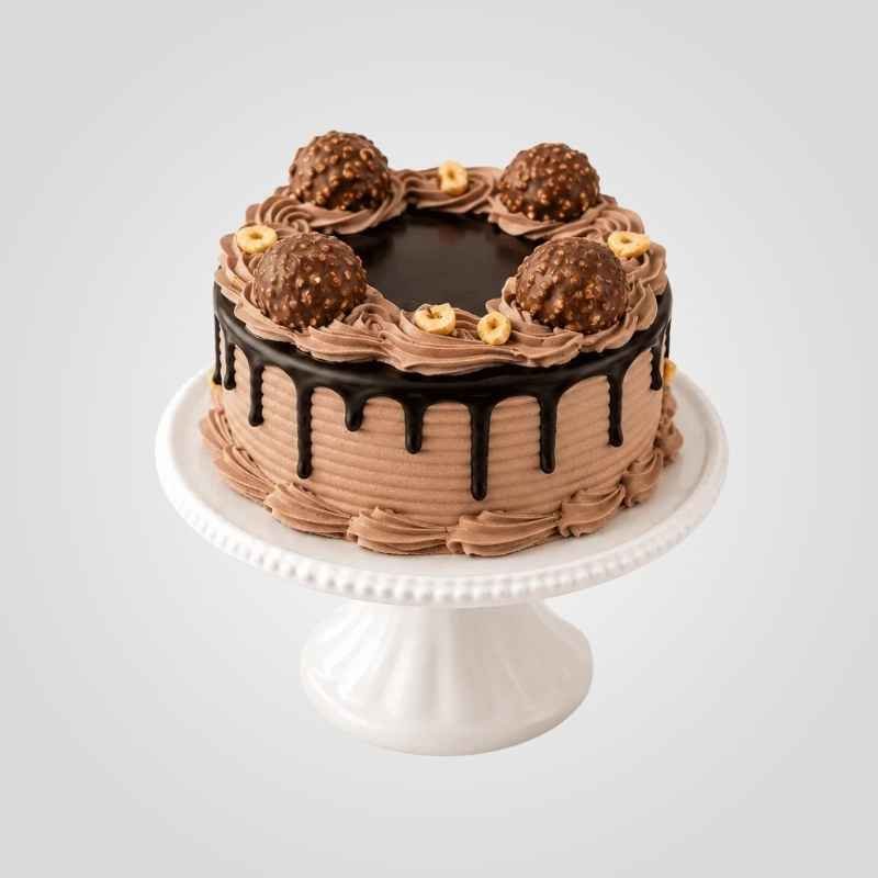 Luxurious Ferrero Rocher Cake