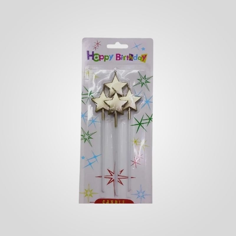 Gold Star Candles
