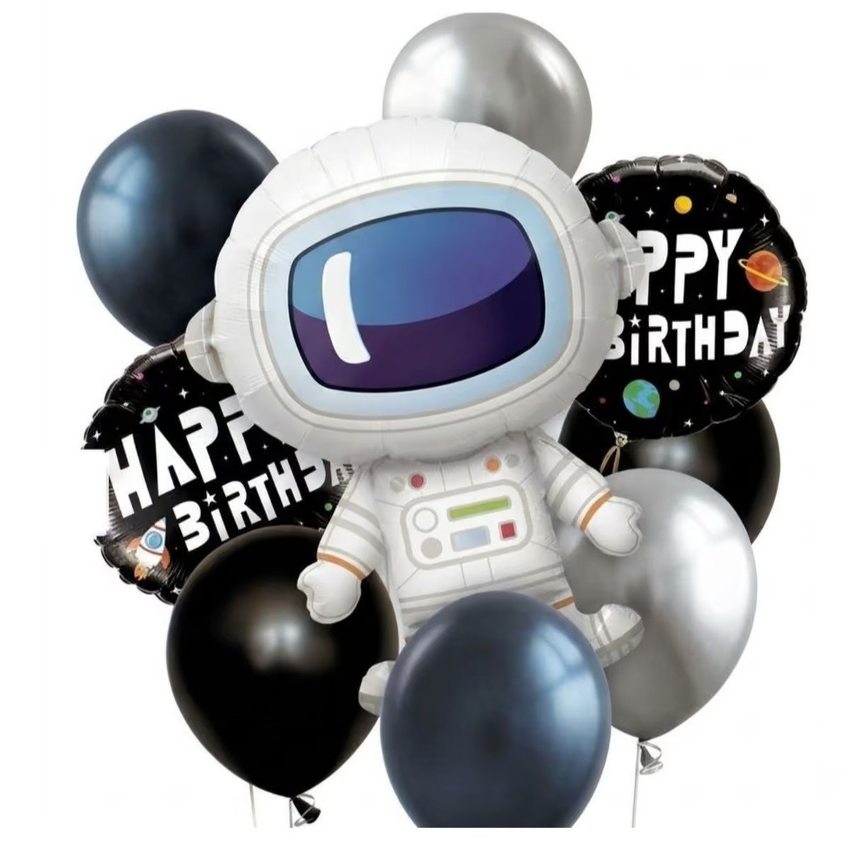 Robot Helium Balloons (9 Pieces)