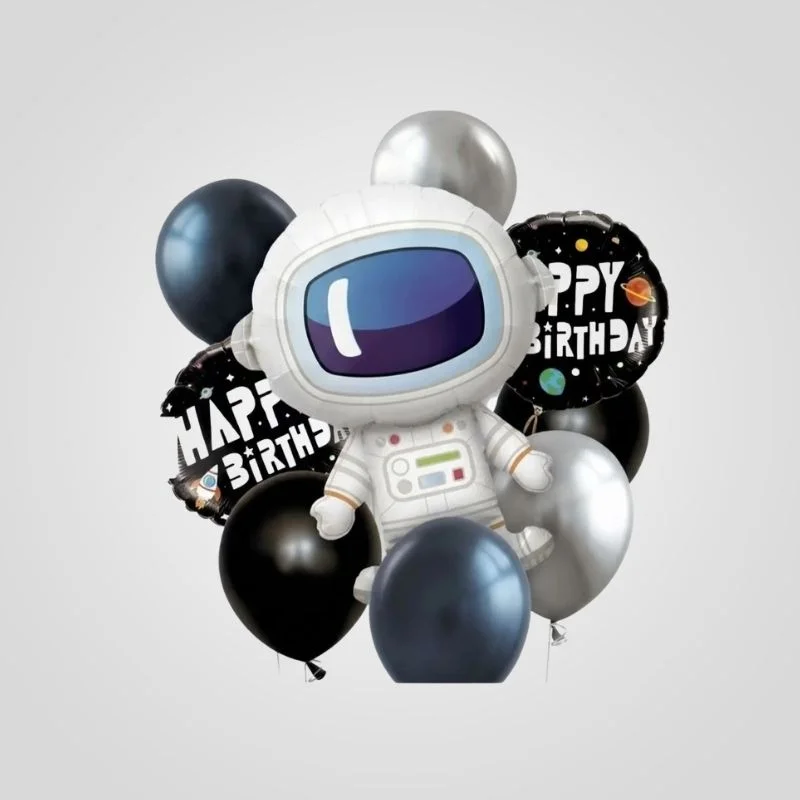 Robot Helium Balloons (9 Pieces)
